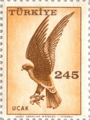 #C38 Turkey - Birds: Hawk (MNH)
