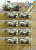 #1051-1052 Ukraine - Military Equipment, Full Sheets (MNH)