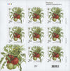 #1072-1075 Ukraine - Vegetables, 4 M/S (MNH)