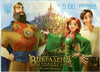 #1147-1148 Ukraine - Characters From the Animated Film, The Stolen Princess, 2 M/S (MNH)