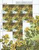 #1159-1162 Ukraine - Flowers, 4 M/S (MNH)