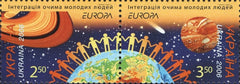 #629 Ukraine - 2006 Europa: Integration, Pair (MNH)