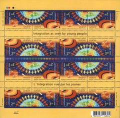 #629 Ukraine - 2006 Europa: Integration, Full Sheet (MNH)