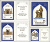 #57-60 Uzbekistan - Ulugh Beg (1394-1449), Astronomer (MNH)