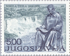 #1308 Yugoslavia - Nikola Tesla Monument (MNH)