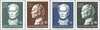 #659-662 Yugoslavia - 70th Birthday of President Tito, Set of 4 (MNH)