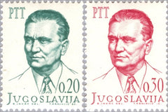 #796-797 Yugoslavia - Marshal Tito (MNH)