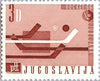 #798-802 Yugoslavia - 25th Balkan Games; Ice Hockey Championship (MNH)