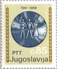 #822-825 Yugoslavia - 25th Anniv. of National Revolution (MNH)