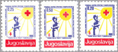 #RA94-RA96 Yugoslavia - Fight Tuberculosis, Red Cross (MNH)