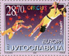 #2558-2559 Yugoslavia - 2002 Europa: Circus, Set of 2 (MNH)