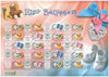 #3976-3980 Hungary - Personalized Sheets of 20 (5) (MNH)