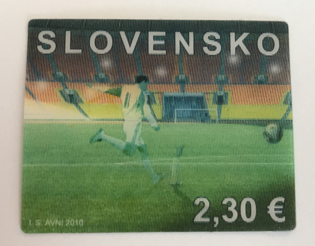 #596a Slovakia - 2010 World Cup Soccer Championships, Three-Dimensional (MNH)