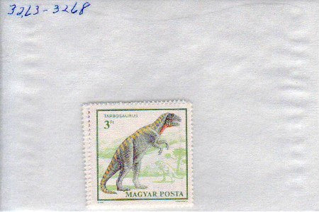 #3263-3268 Hungary - Prehistoric Animals, Set of 6 (MNH)