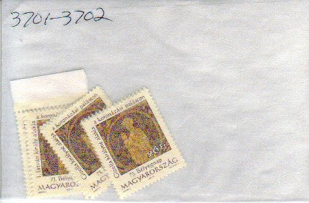 #3701-3702 Hungary - Stamp Day, 2000 (MNH)