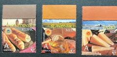 Croatia #1264-1266 - 2022 Protected Agricultural and Food Products, Set of 3 (MNH)