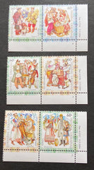 #569-571 Ukraine - Regional Costumes (MNH)