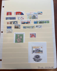 1993 Slovakia Year Set (MNH)