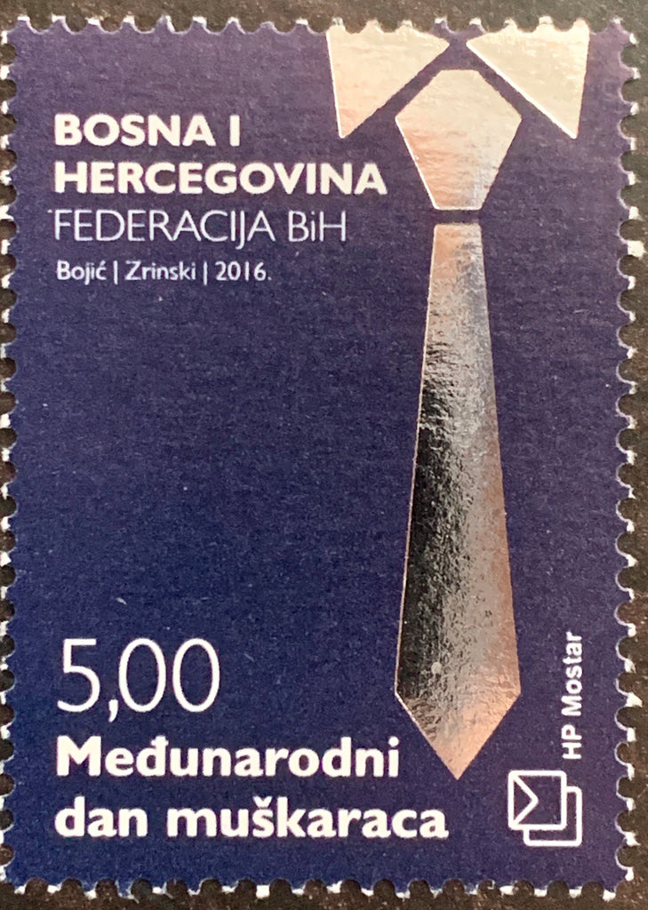 #344 Bosnia (Croat) - International Men's Day (MNH)