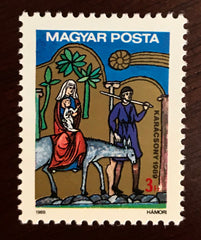 #3207 Hungary - 1989 Christmas (MNH)