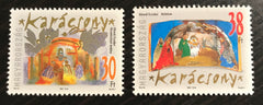 #3816-3817 Hungary - 2002 Christmas, Set of 2 (MNH)