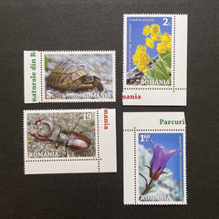 #6158-6161 Romania - 2018 Flora and fauna - Set of 4 (MNH)