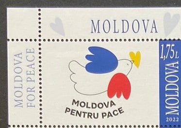 Moldova - 2022 Moldova for Peace, Supporting Ukraine (MNH)