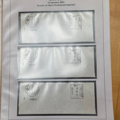 Kyiv Provisional Imprints - 1993 Proofs