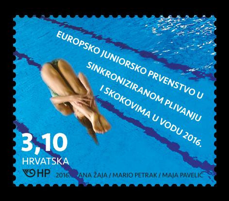 #999-1000 Croatia - University Games and Swimming and Diving Championships (MNH)