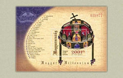 #3772 Hungary - Crown of St. Stephen S/S (MNH)